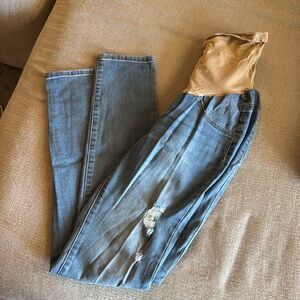 Jessica Simpson 
Maternity jean